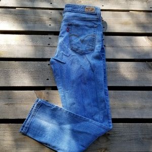 Levi mid rise skinny